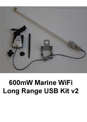 Marine 11n WiFi long range USB Kit