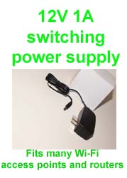 Spare Power Supply 12v 1A