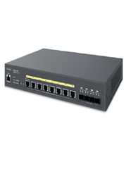 ECS5512FP Cloud Managed 10-Gig 8-Port PoE++ Switch, 420W Budget