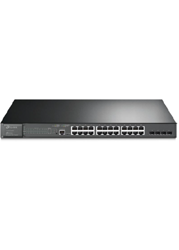 JetStream 28-Port Gigabit L2 Managed Switch with 24-port POE+